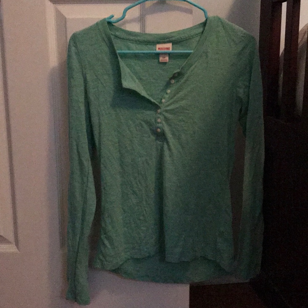 Mossimo Supply Co Small light Green Long Sleeve
